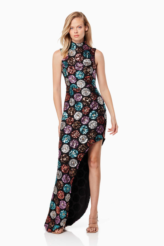 Wholeness Fitted Maxi Gown