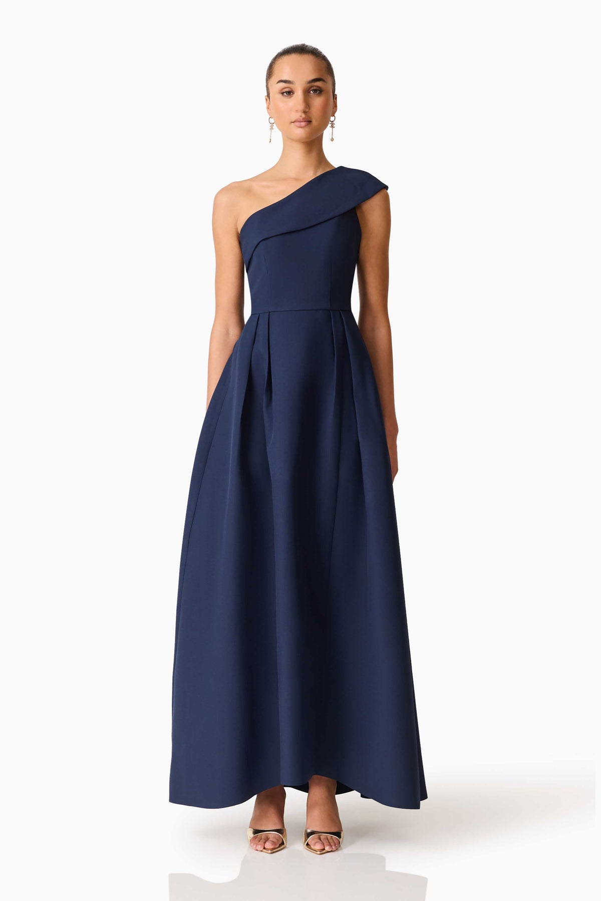 Saphine One-Shoulder Gown - Dress - Elliatt