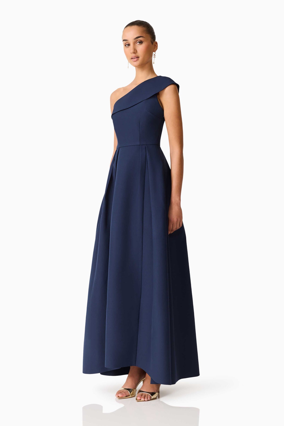 Saphine One-Shoulder Gown - Dress - Elliatt