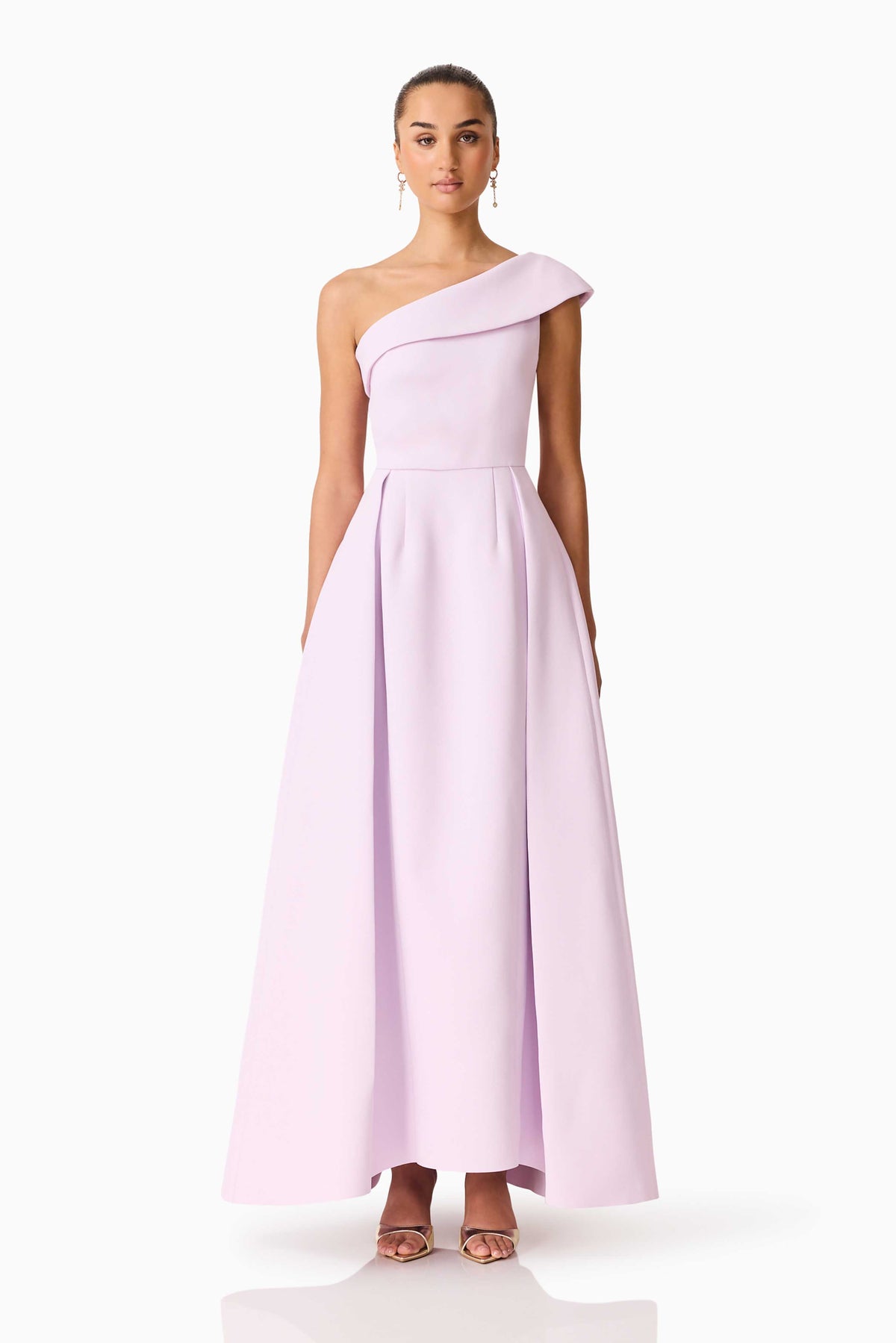 Saphine One-Shoulder Gown - Dress - Elliatt