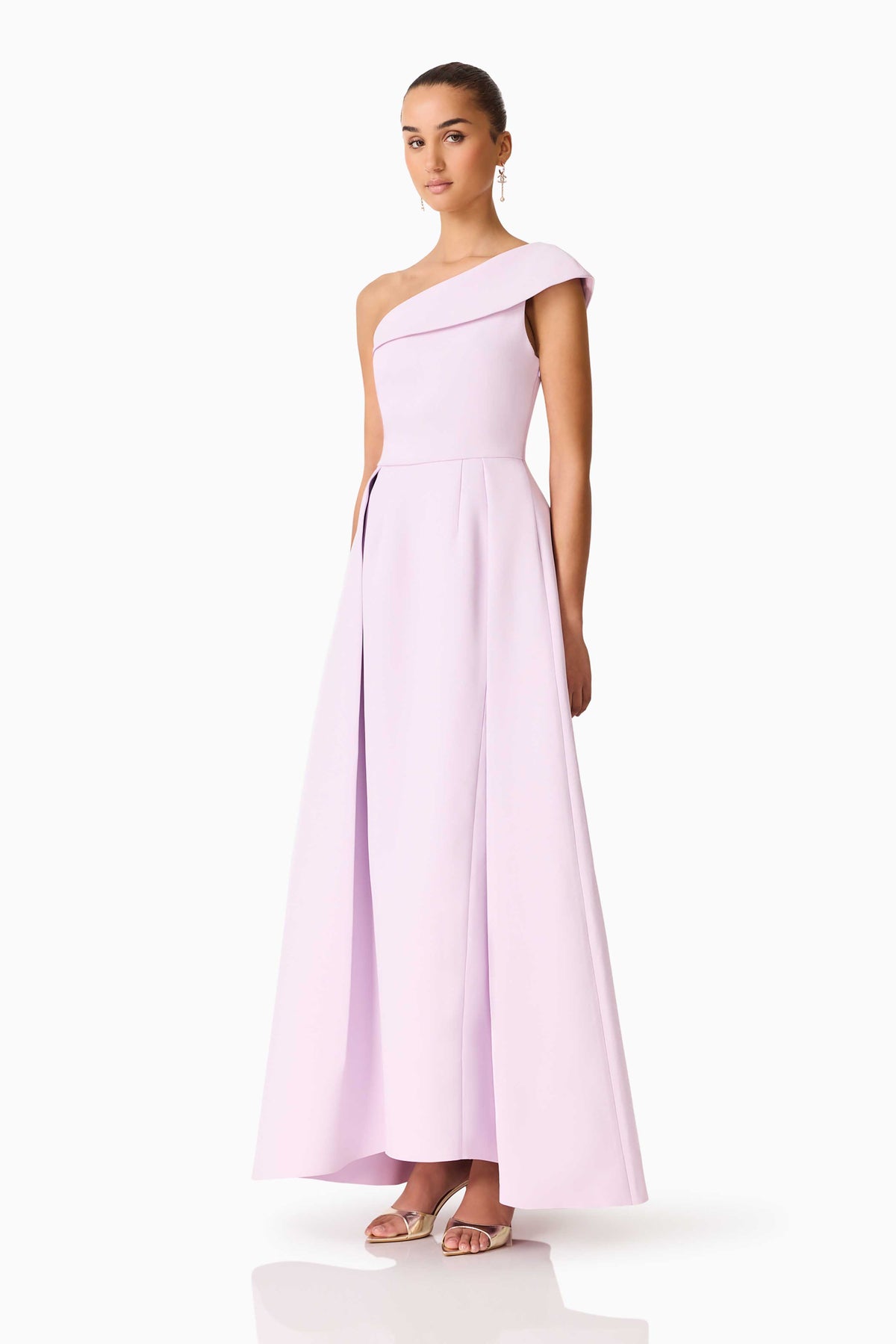 Saphine One-Shoulder Gown - Dress - Elliatt