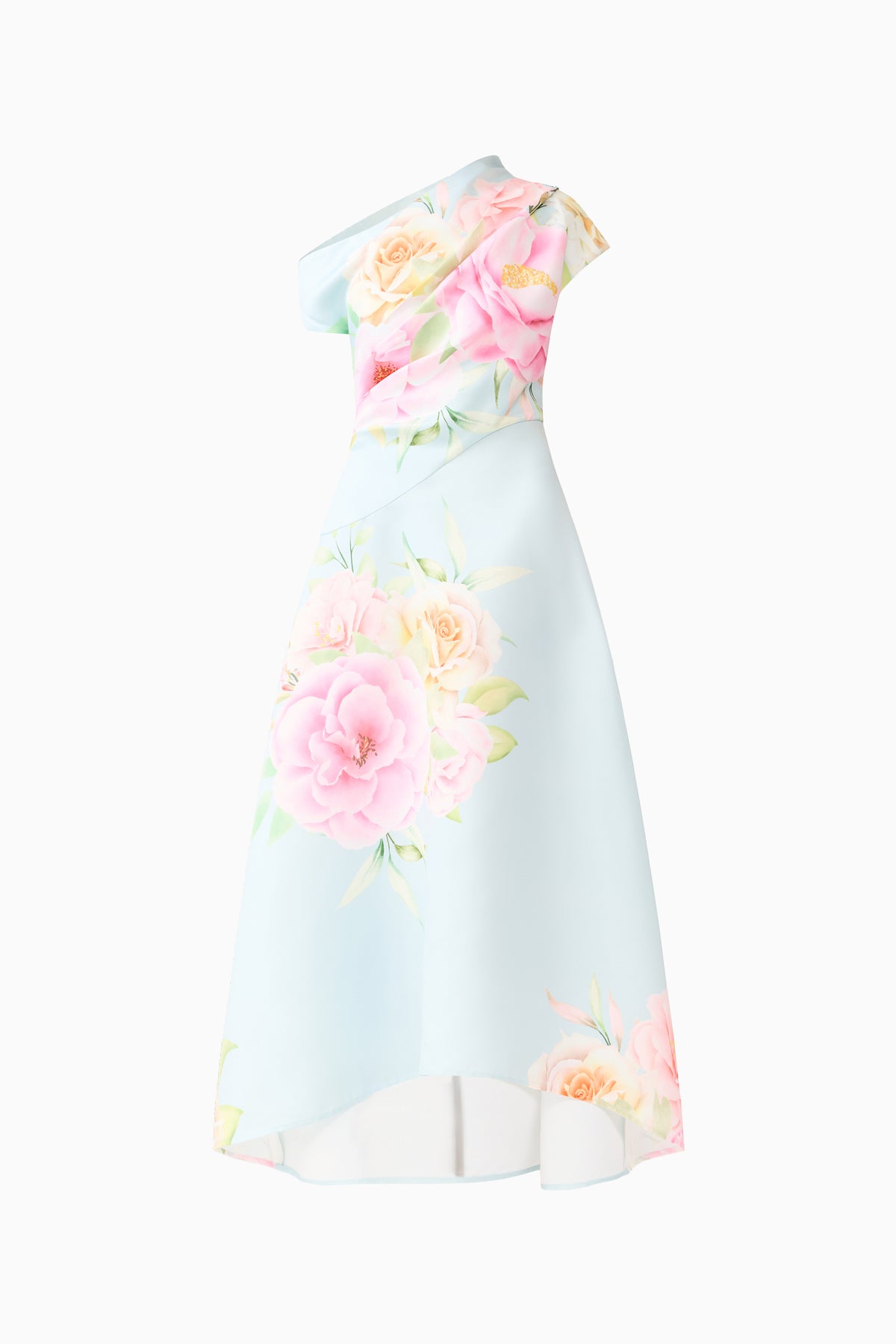 Harper Asymmetrical Gown - Dress - Elliatt