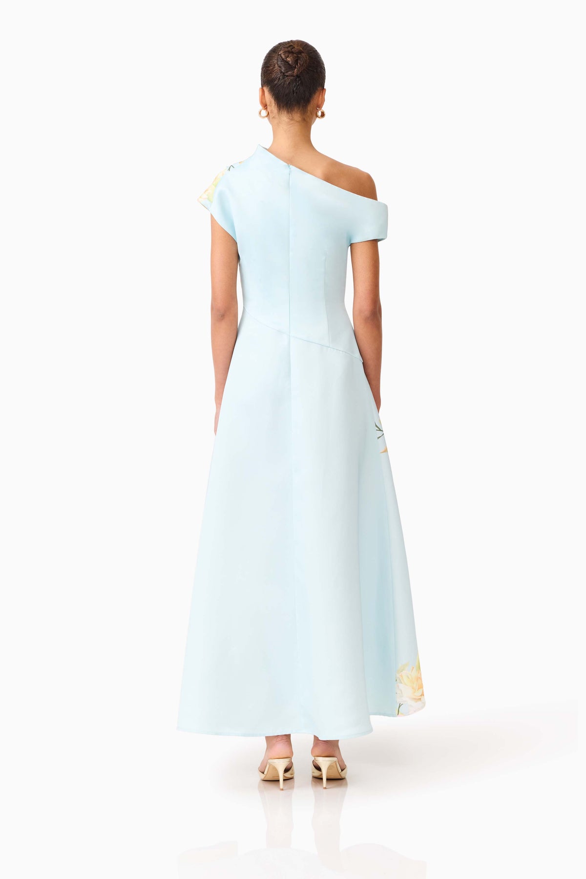 Harper Asymmetrical Gown - Dress - Elliatt