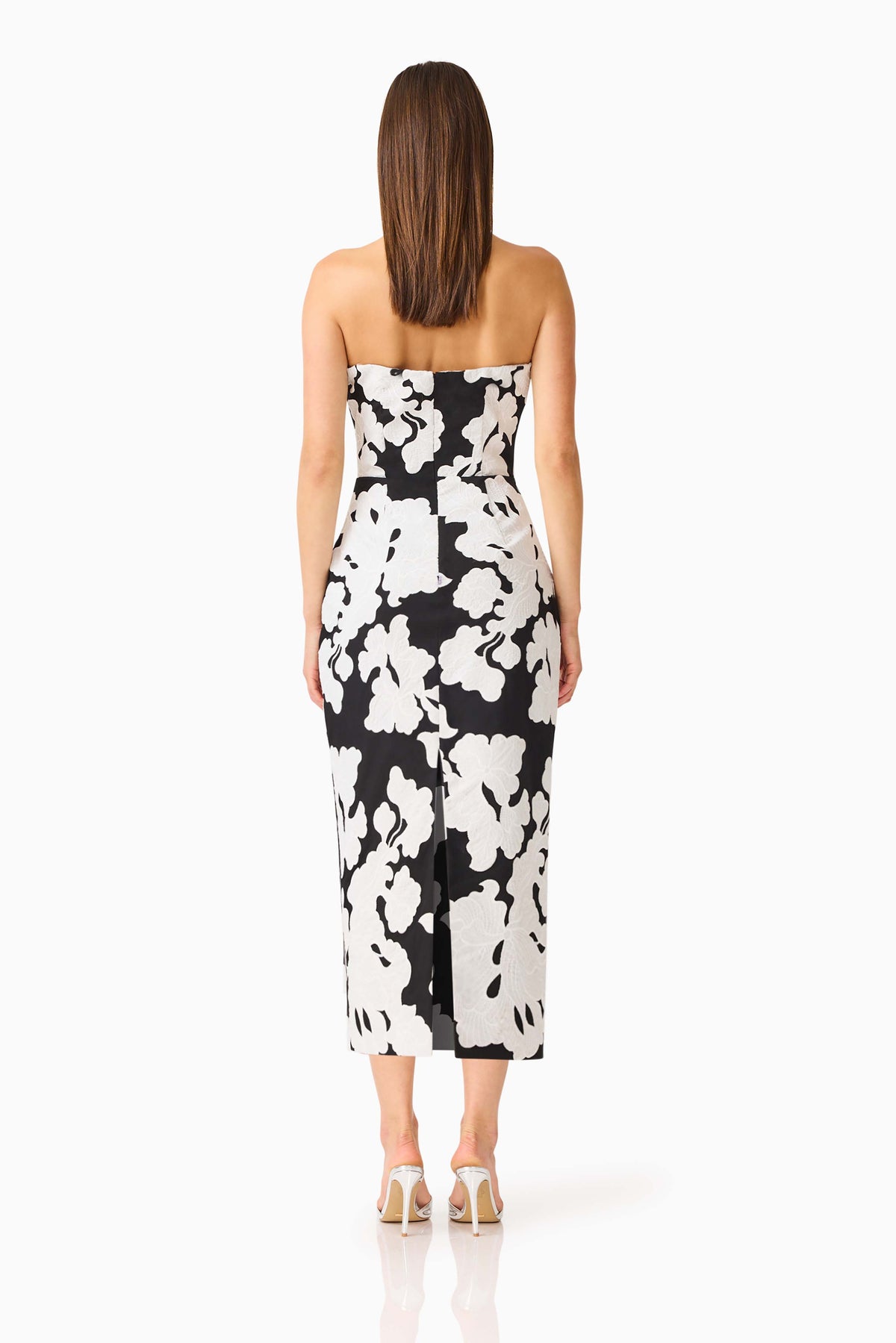 Bloomnoir Midi Column Dress