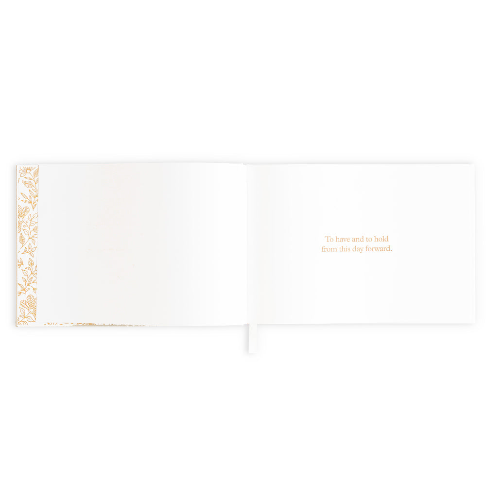 To Have + Hold Wedding Guest Book Boxed