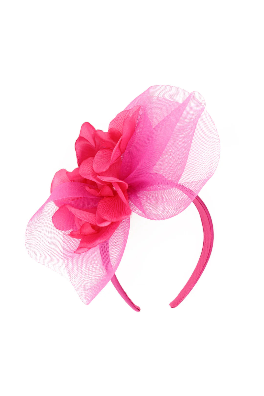 Lana Fascinator Hot Pink - Accessory - Morgan and Taylor