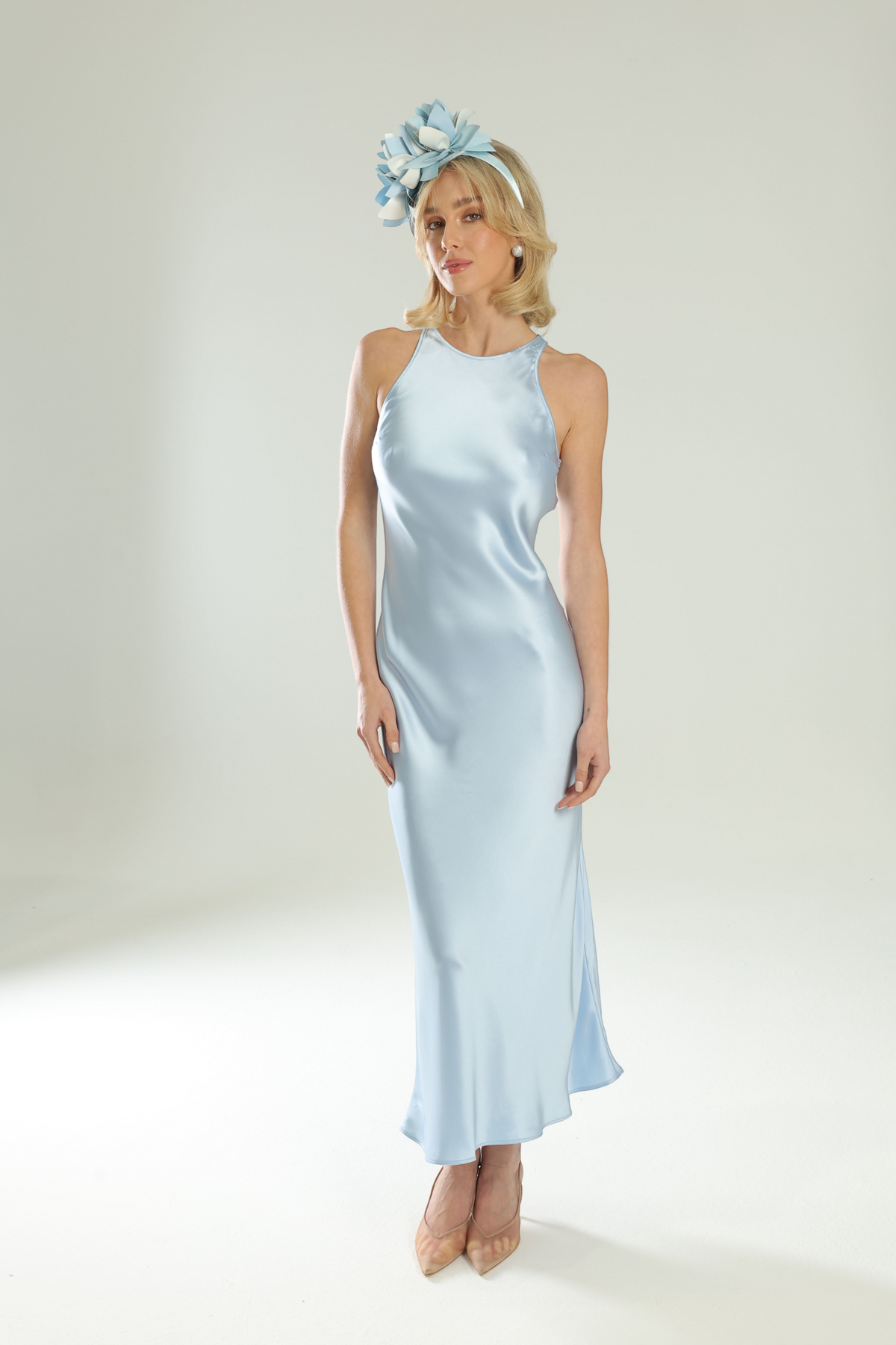 Devon Headpiece Blue - Accessory - Morgan and Taylor