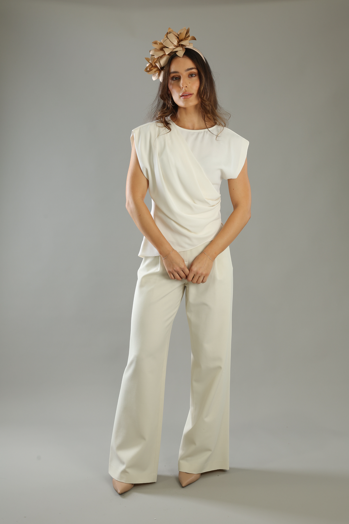 Devon Headpiece Gold - Accessory - Morgan and Taylor