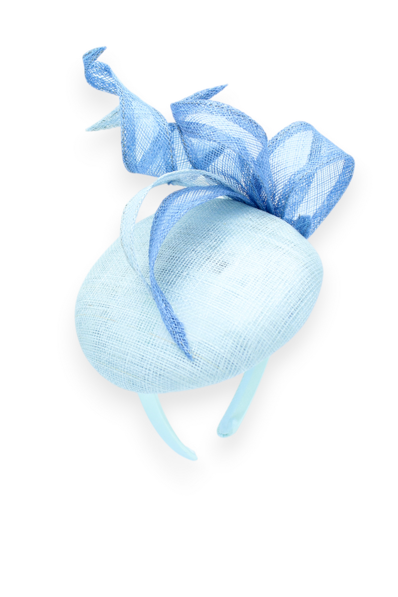 Wendy Fascinator Blue - Accessory - Morgan and Taylor