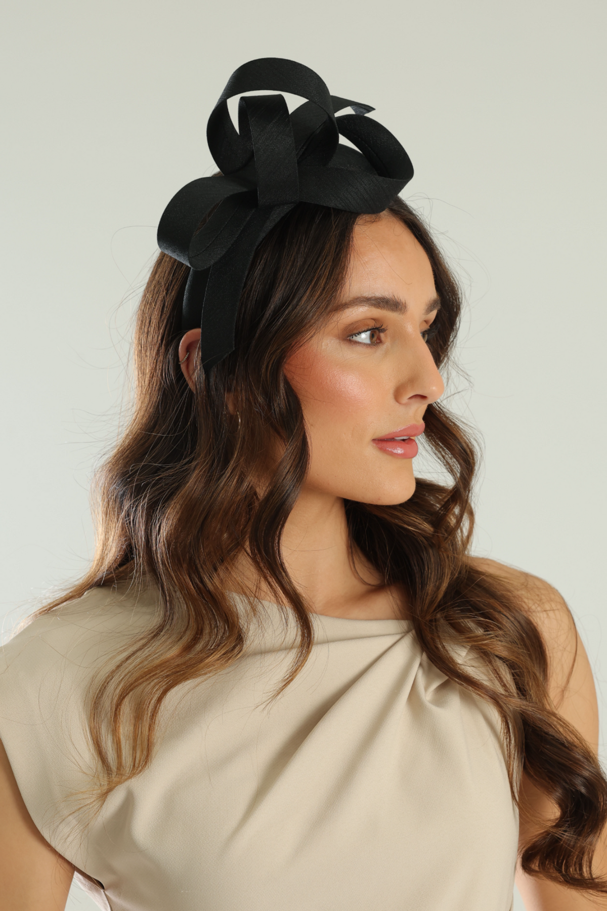 Mel Fascinator Black - Accessory - Morgan and Taylor