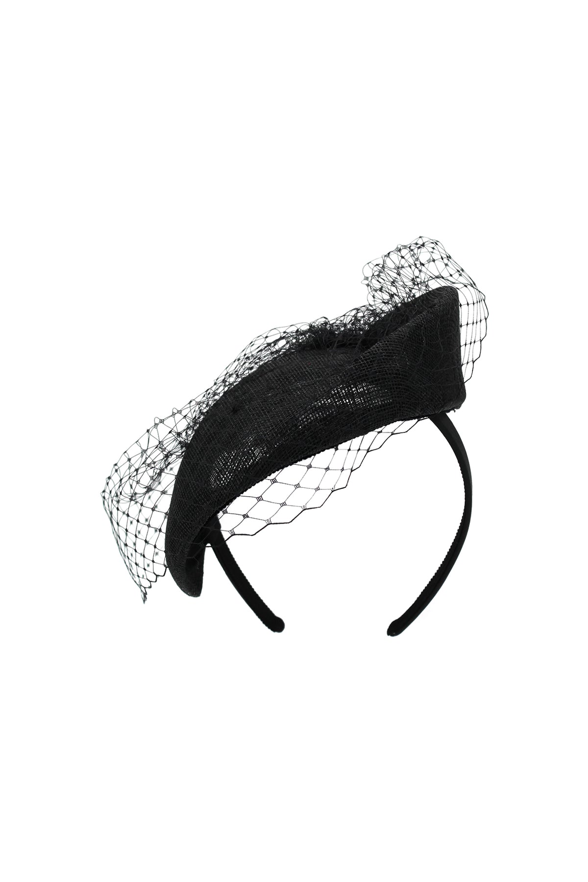 Willow Fascinator Black