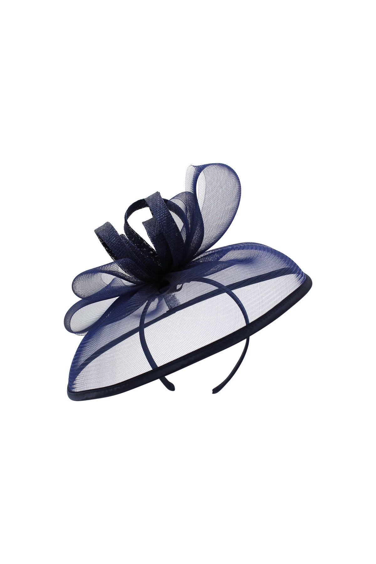 Tessa Fascinator Navy