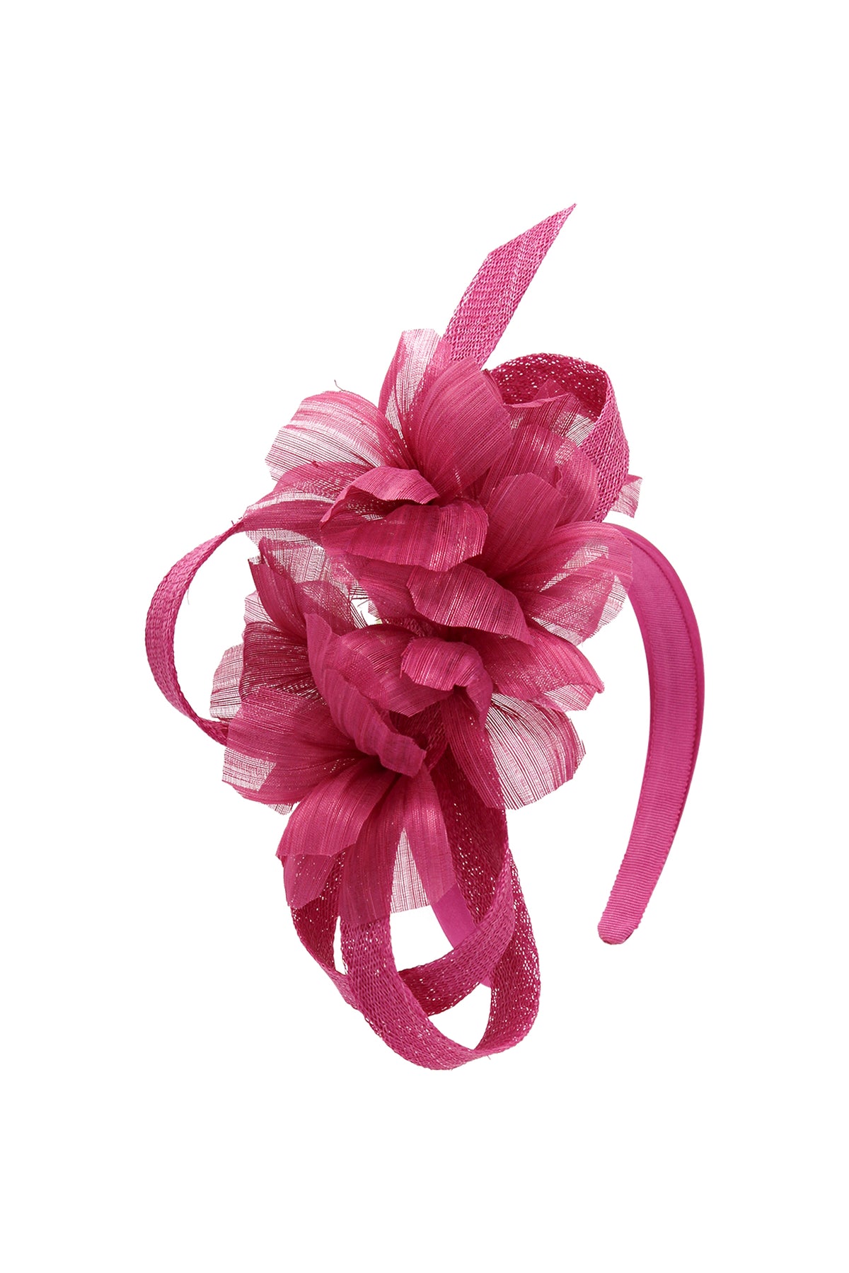 Wrenn Fascinator Hot Pink