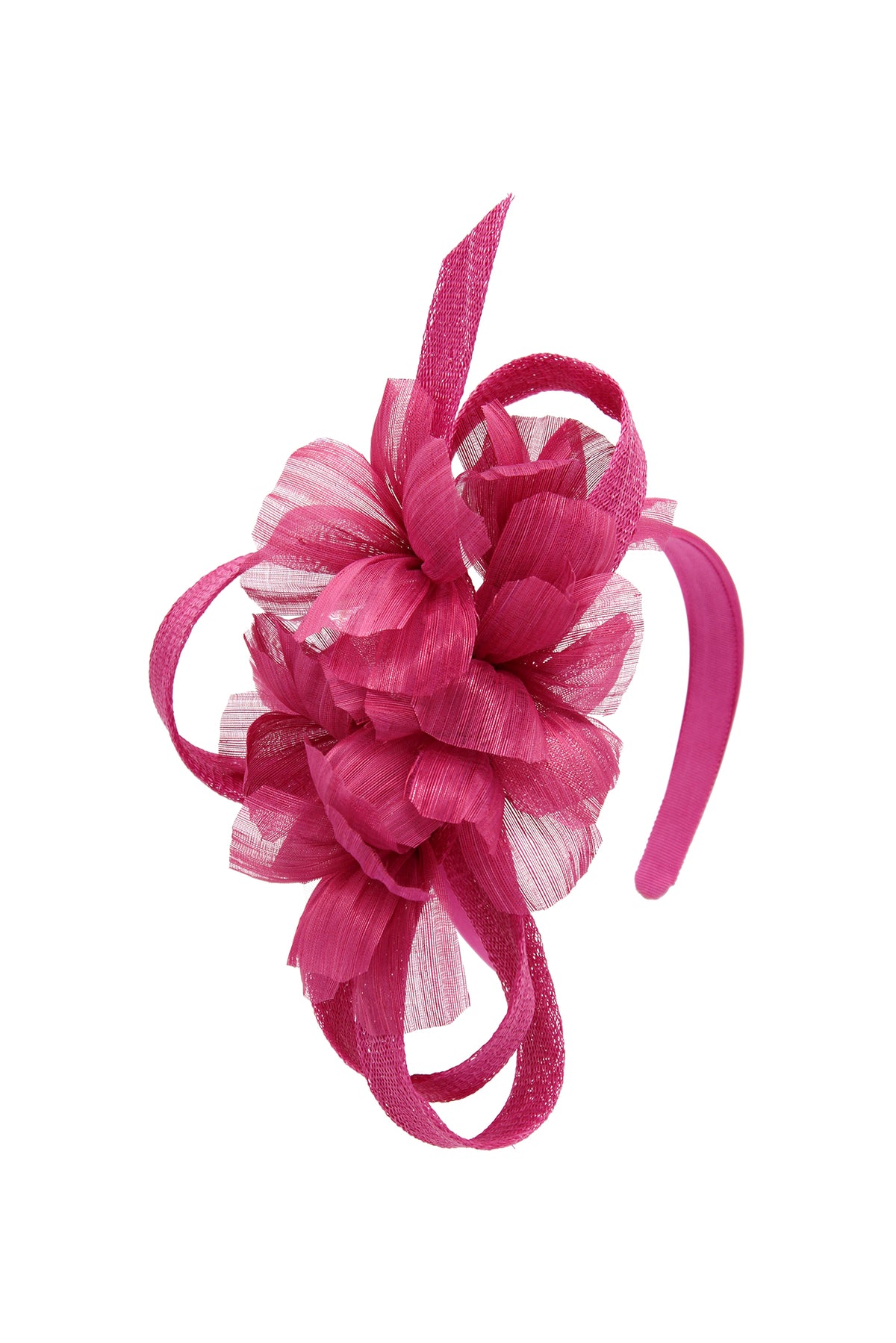 Wrenn Fascinator Hot Pink