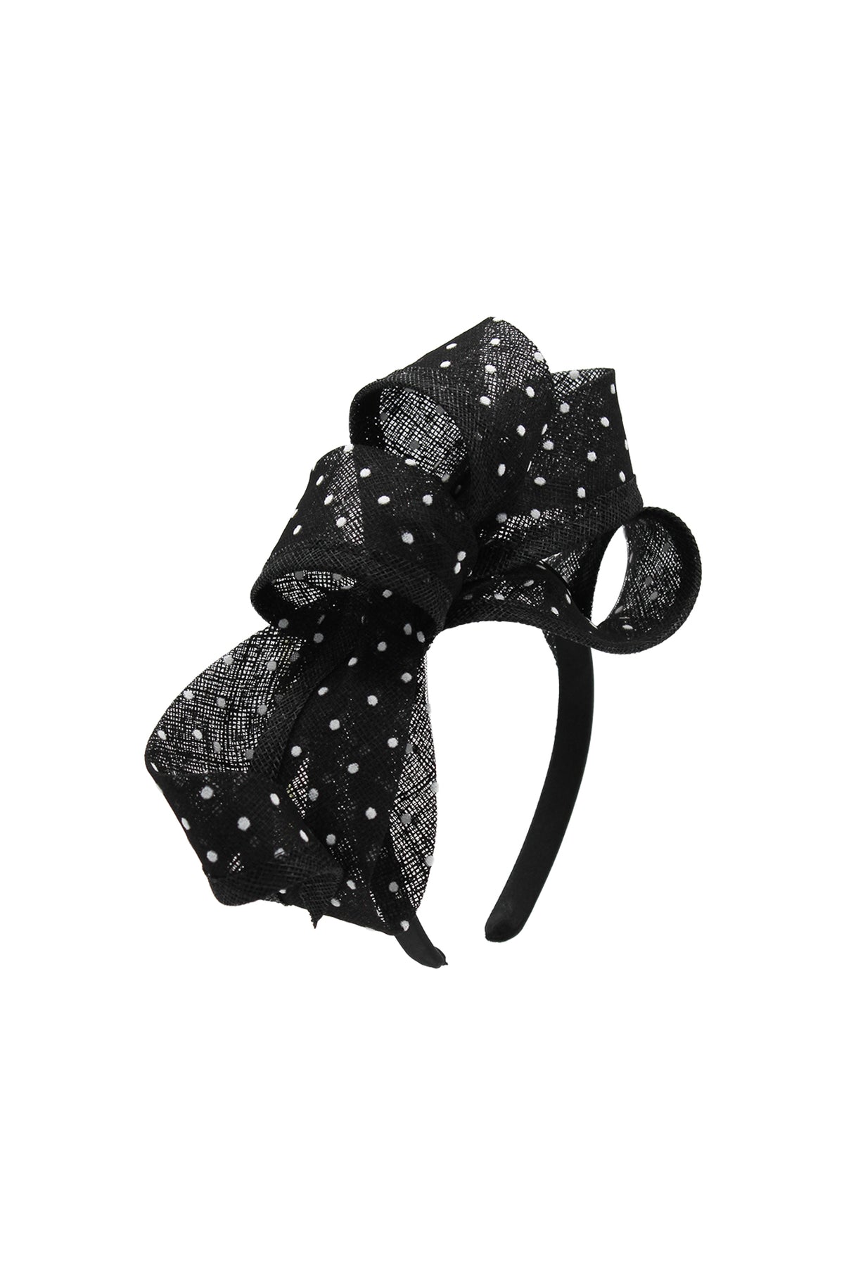 Sadie Fascinator Black