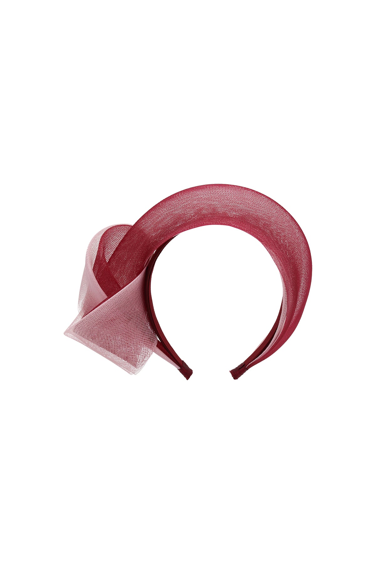Britney Fascinator Burgundy