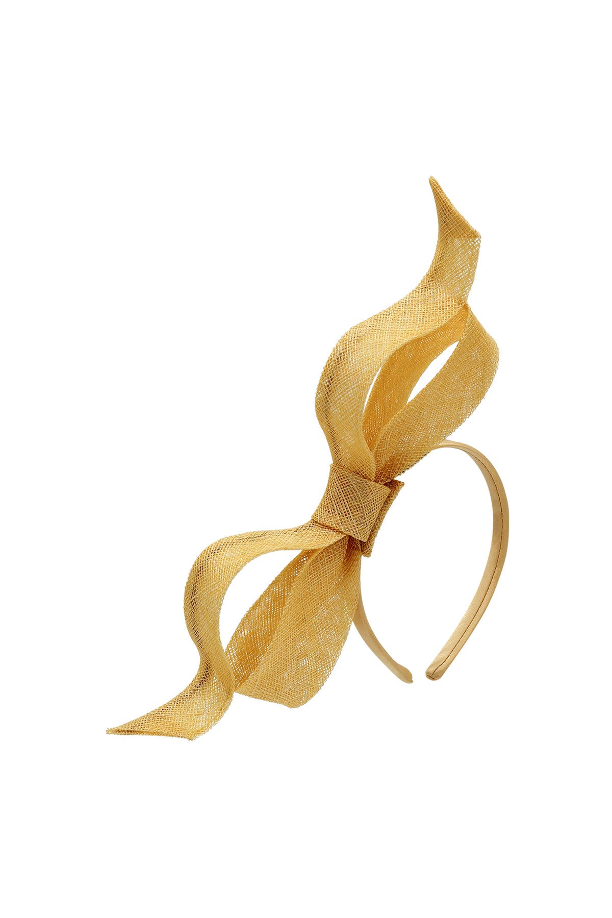 Sutton Fascinator Yellow