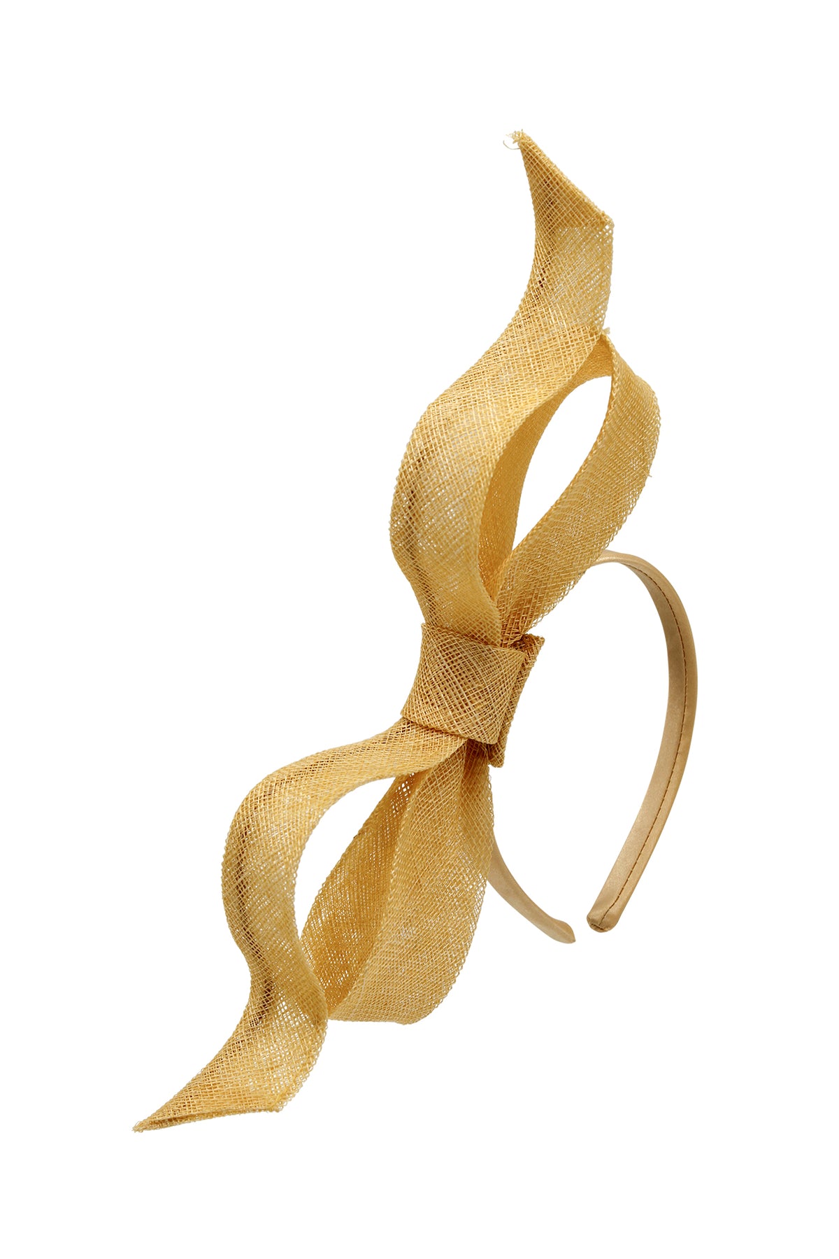 Sutton Fascinator Yellow