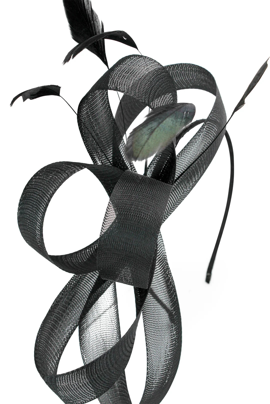 Nyla Fascinator Black - Accessory - Morgan and Taylor