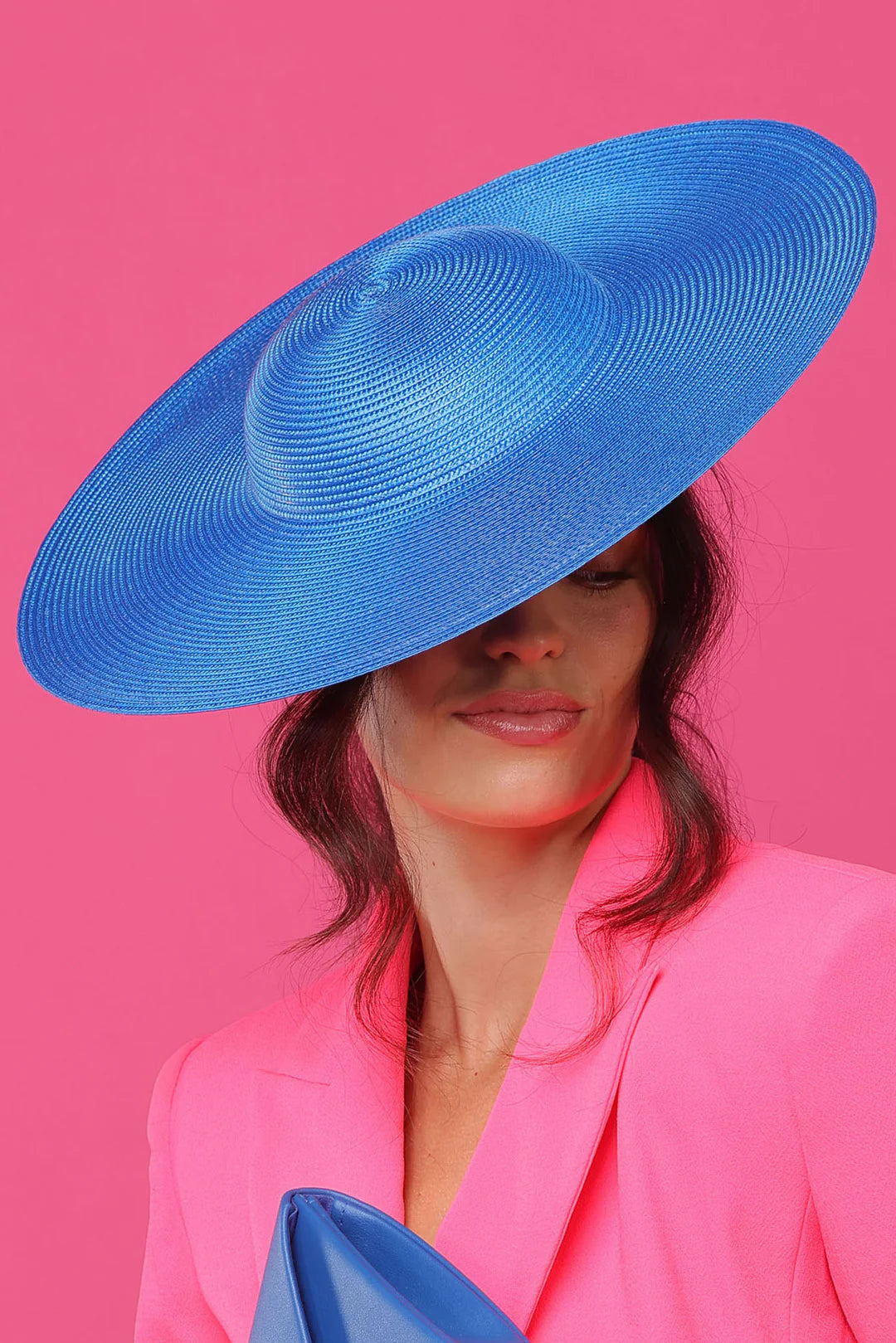 Mona Plate Hat Royal Blue - Accessory - Morgan and Taylor