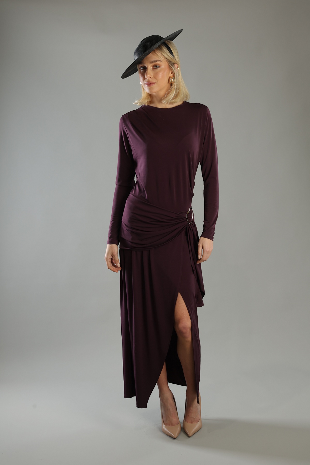 Mini Mona Racewear Plate Hat Black - Accessory - Morgan and Taylor