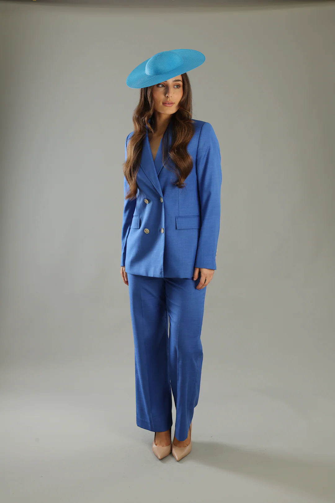 Mini Mona Racewear Plate Hat OCEAN - Accessory - Morgan and Taylor