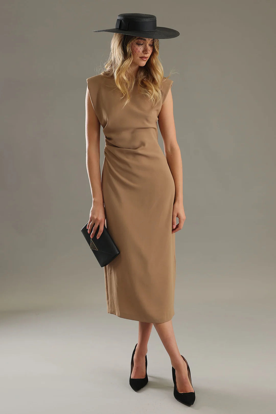 Macy Racewear Boater Black - Accessory - Morgan and Taylor