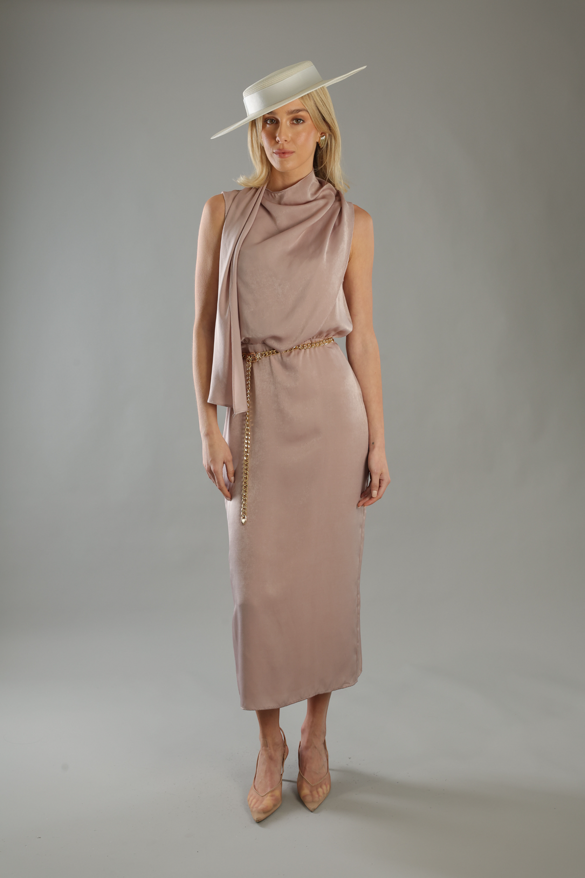 Macy Racewear Boater Cream - Accessory - Morgan and Taylor