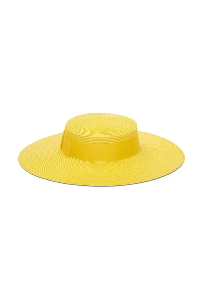 Macy Racewear Boater Yellow - Accessory - Morgan and Taylor