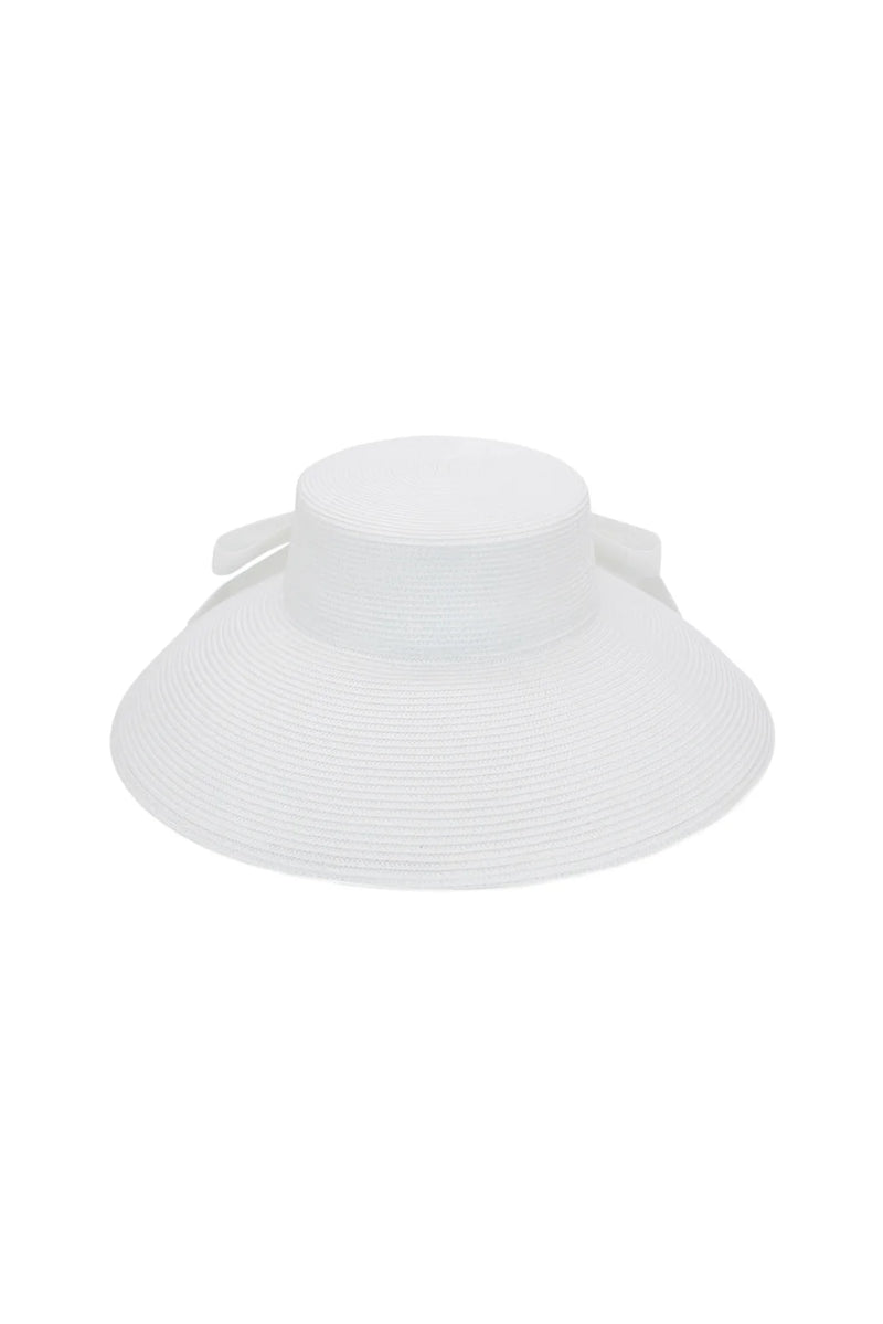 Jess Racewear Droop Hat White - Accessory - Morgan and Taylor