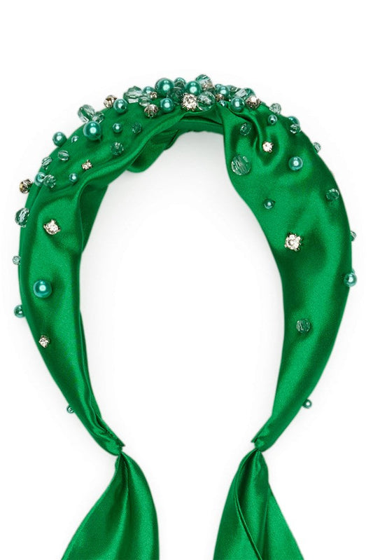 Callie Headpiece Emerald
