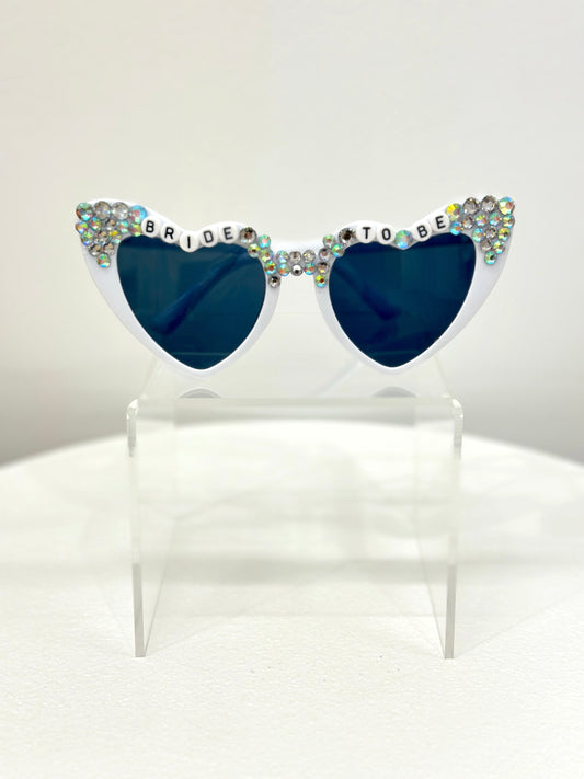 Bride To Be Heart Sunglasses