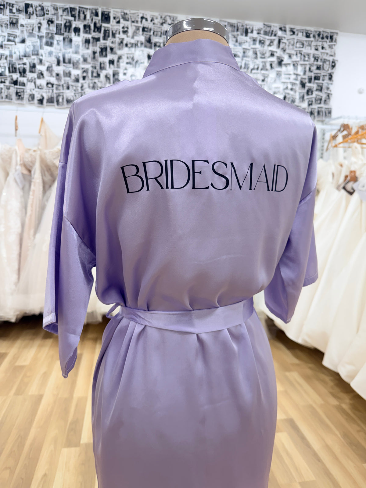 Bridesmaid Satin Robe - Giftware - Honey Fawn Boutique