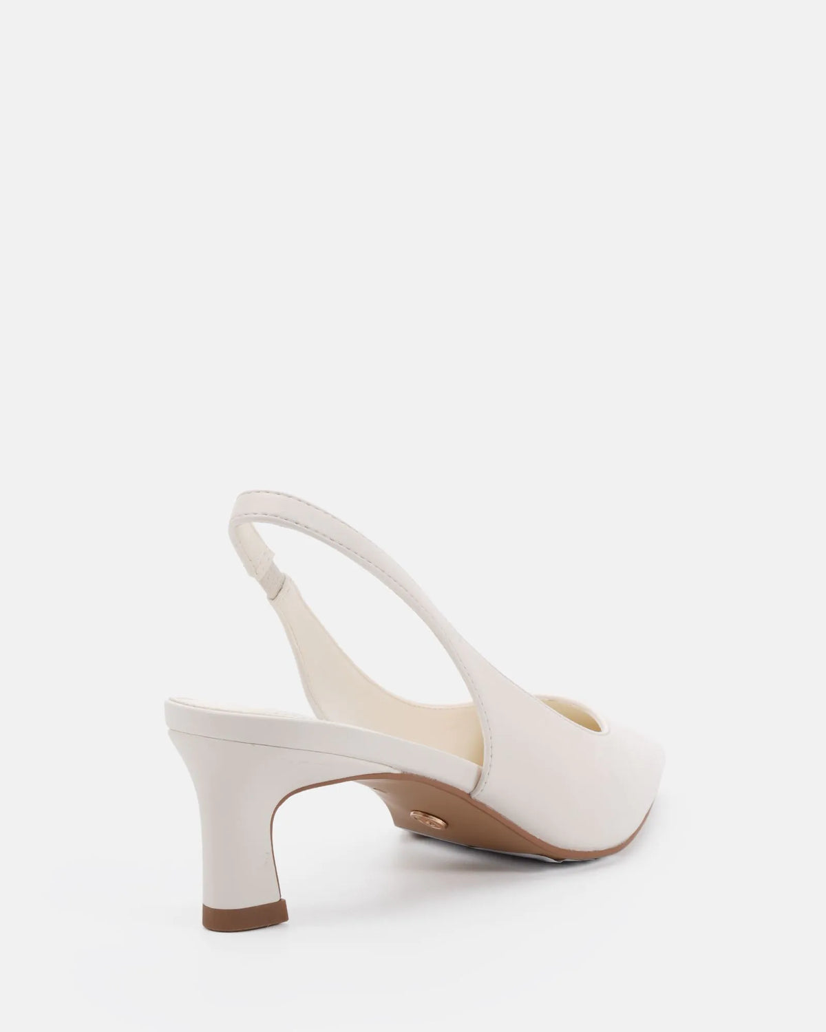Ivara White Heel - Shoes - Novo Shoes