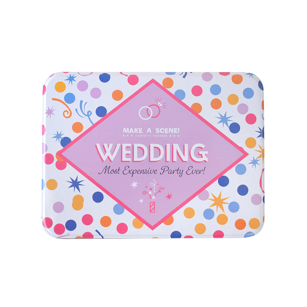 Make a Scene Wedding Confetti Popper Set - Giftware - Jollity and Co.