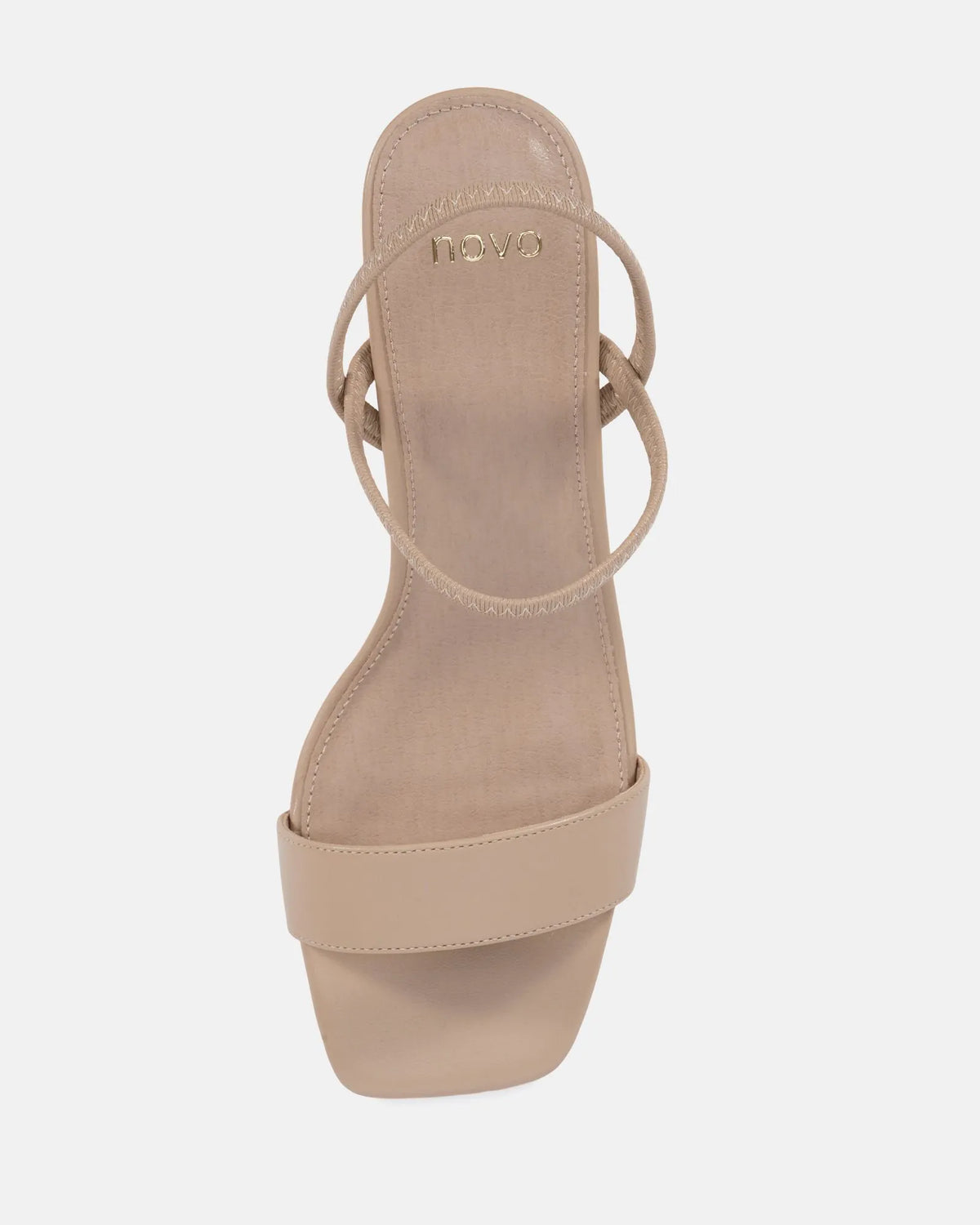 Lasso Heel - Natural - Shoes - Novo Shoes