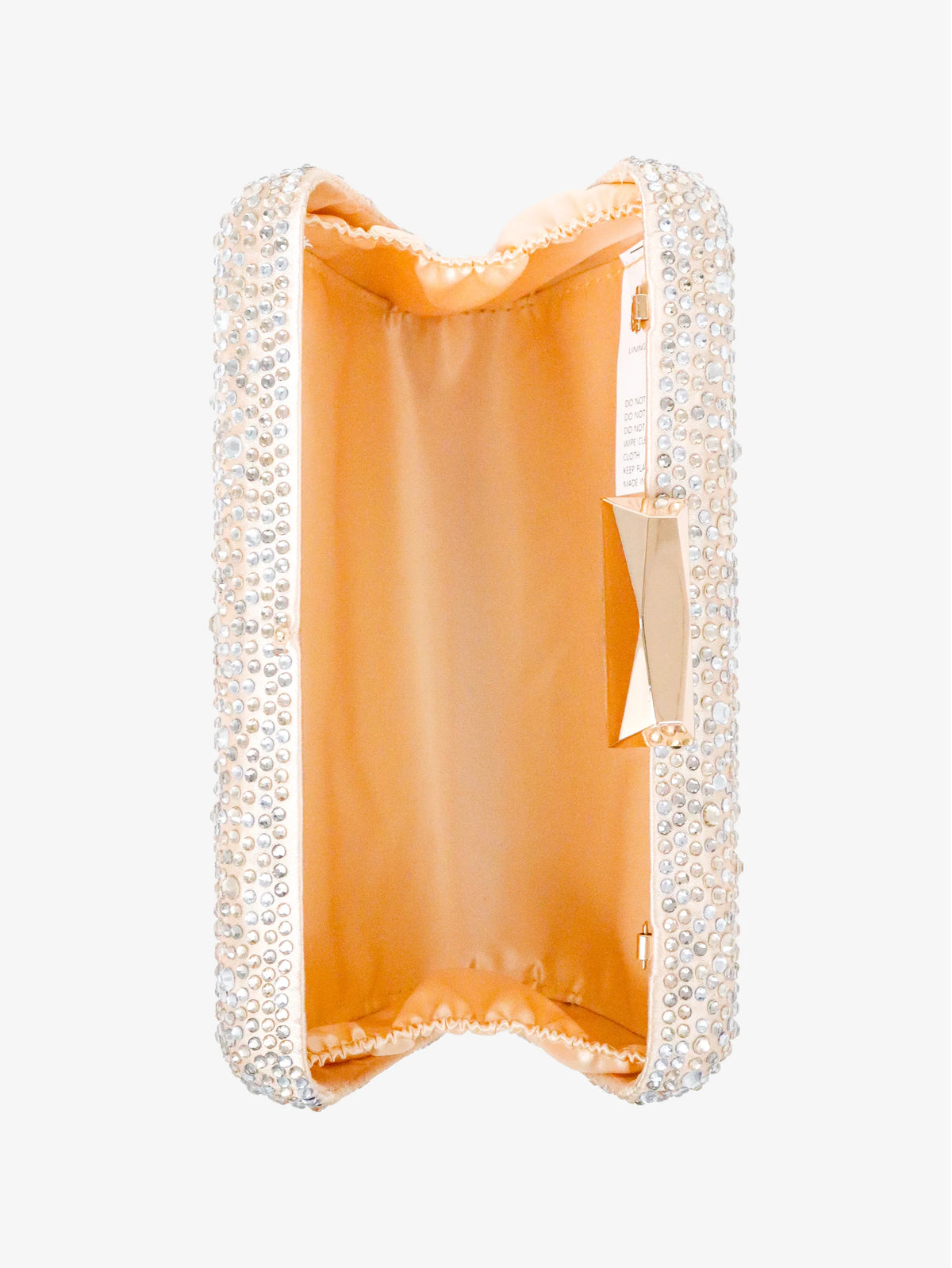 Enna Crystal Satin Clutch