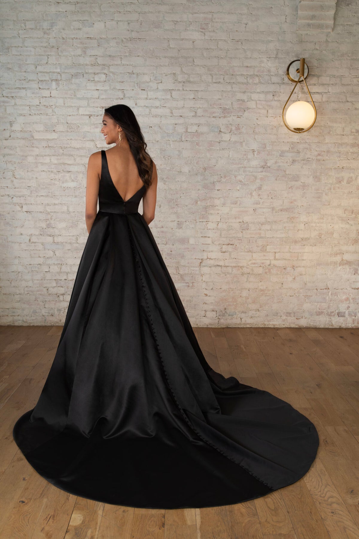 Galilea - Black - Wedding Gown - Stella York