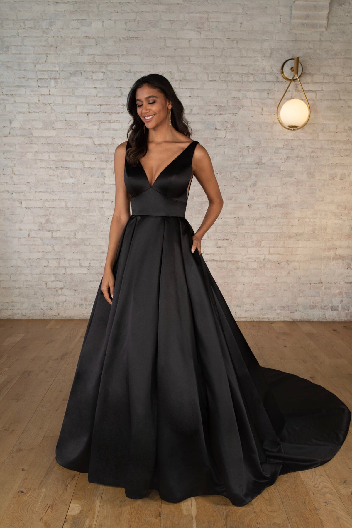 Galilea - Black - Wedding Gown - Stella York