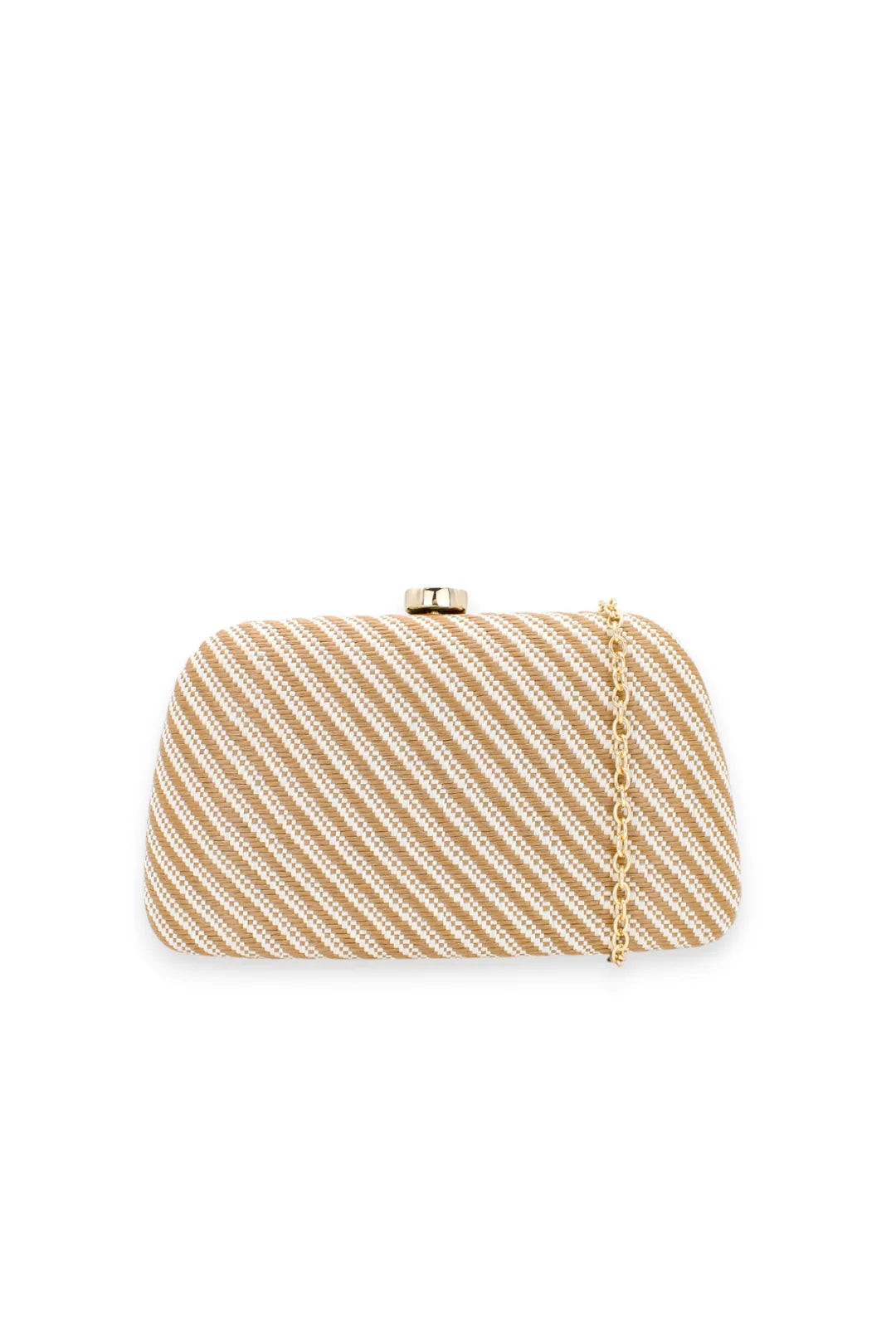 Brooke Clutch in Beige - Accessory - Morgan and Taylor