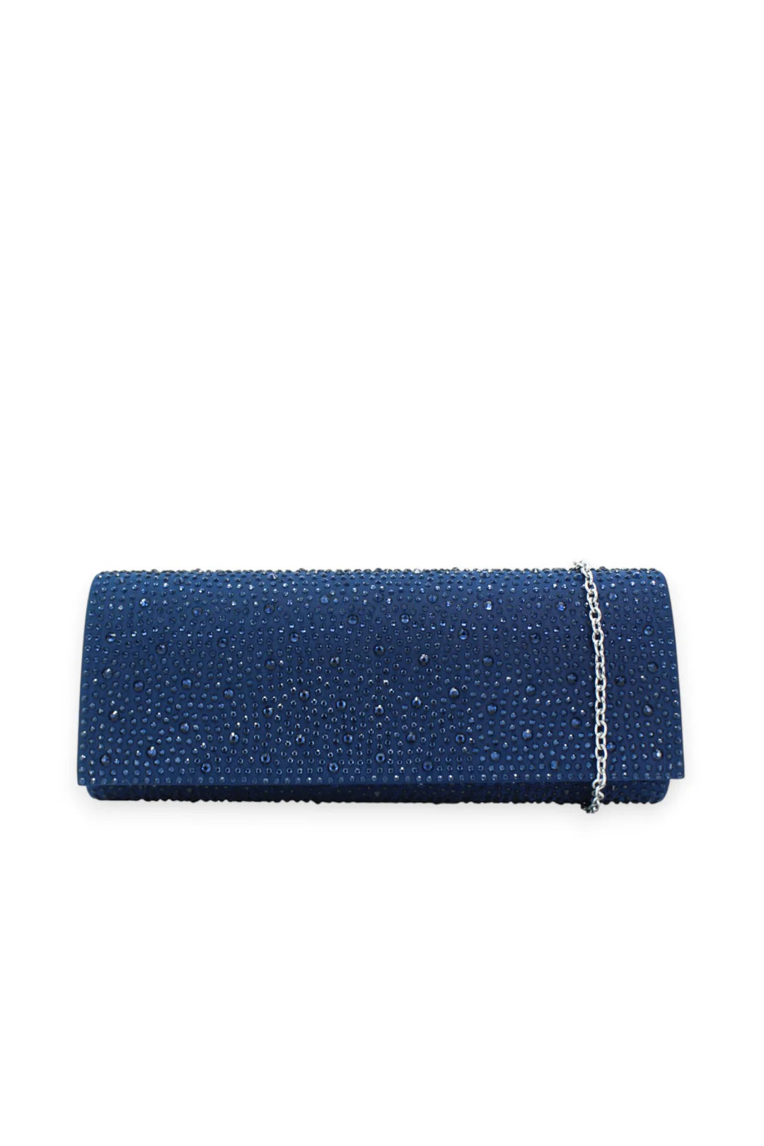 Noelle Diamante Clutch Navy - Accessory - Morgan and Taylor