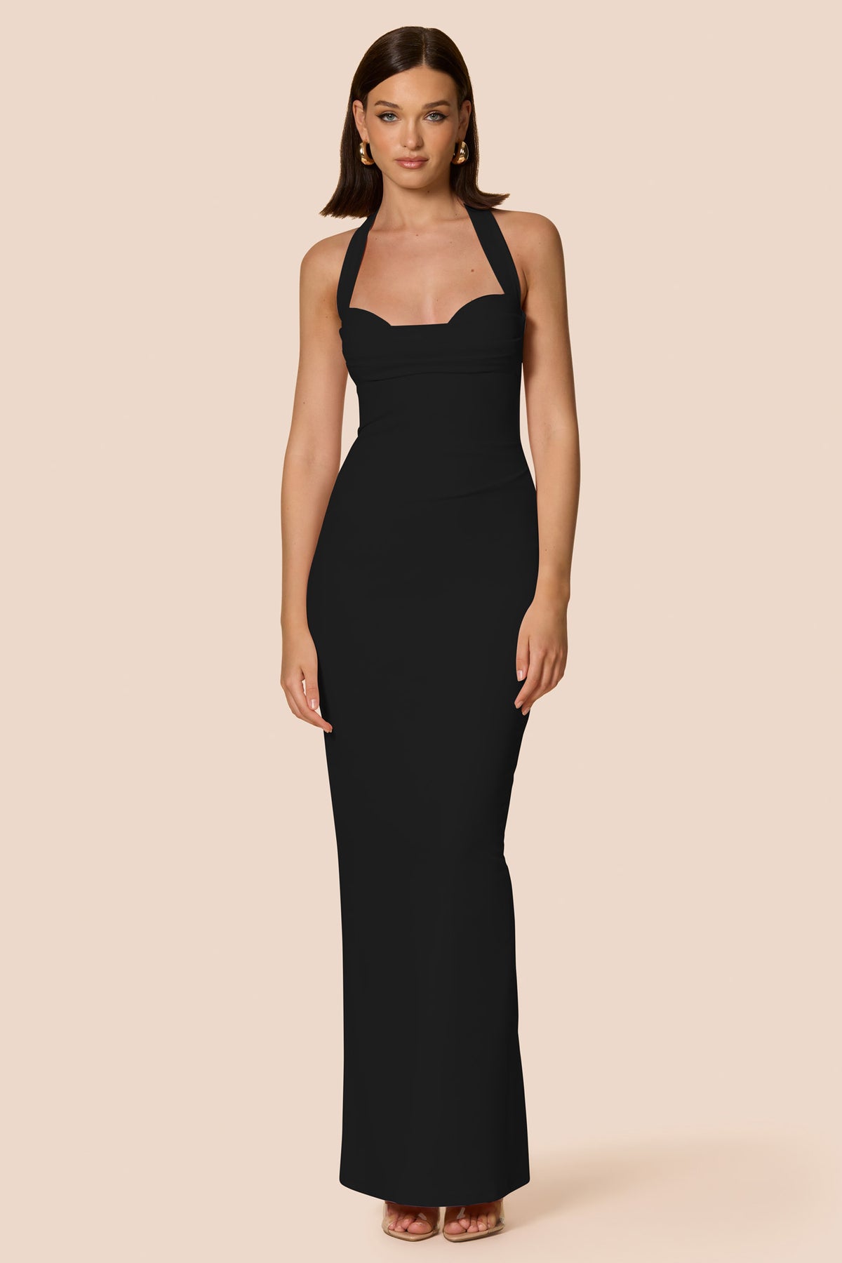 Lottie Gown Black - Dress - Nookie