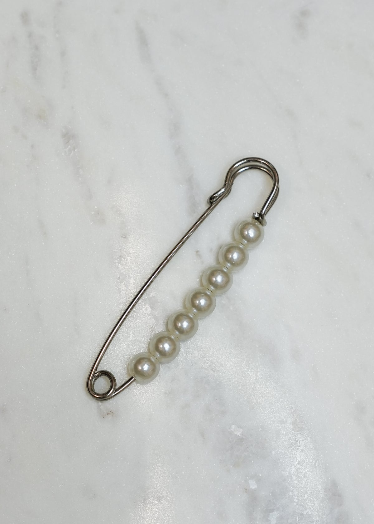 Pearl Wedding Gown Train Bustle Pin - Accessory - Honey Fawn