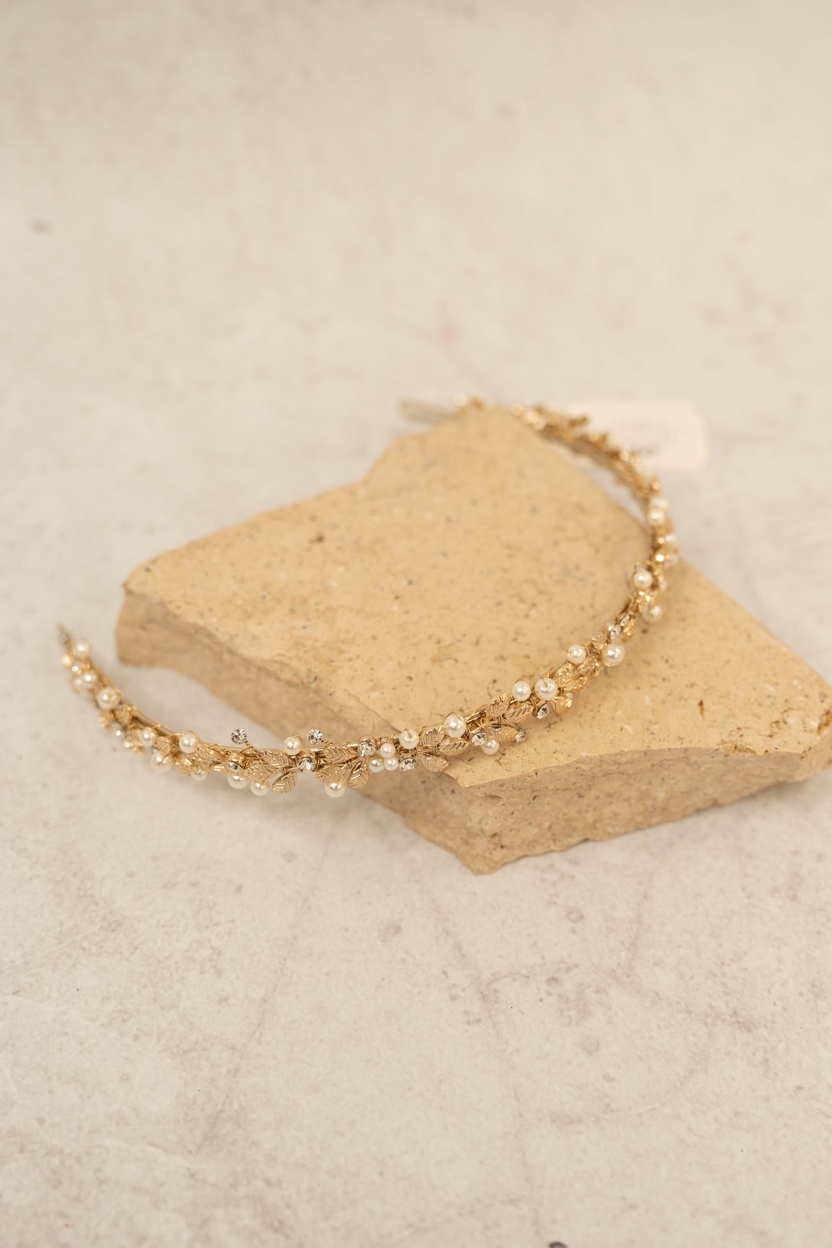 Pearl & Vine Head Band Single Row - Accessory - Windsor Bridal Jewellery