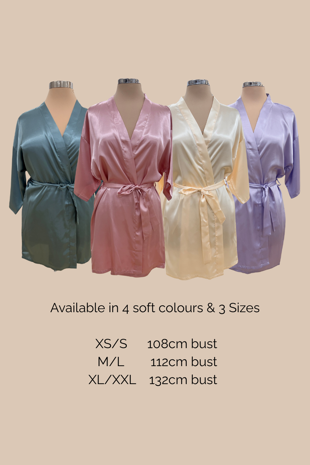 Maid of Honour Satin Robe - Giftware - Honey Fawn Boutique