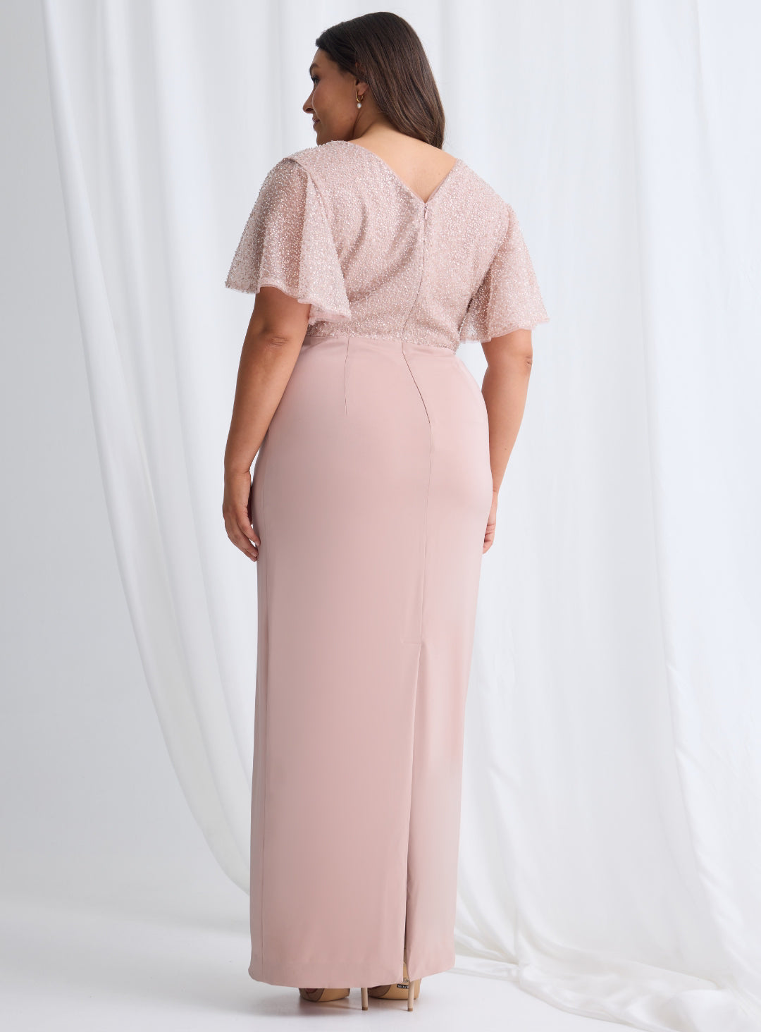 Joyce Beaded Pencil Skirt - Dress - Trellis Lane