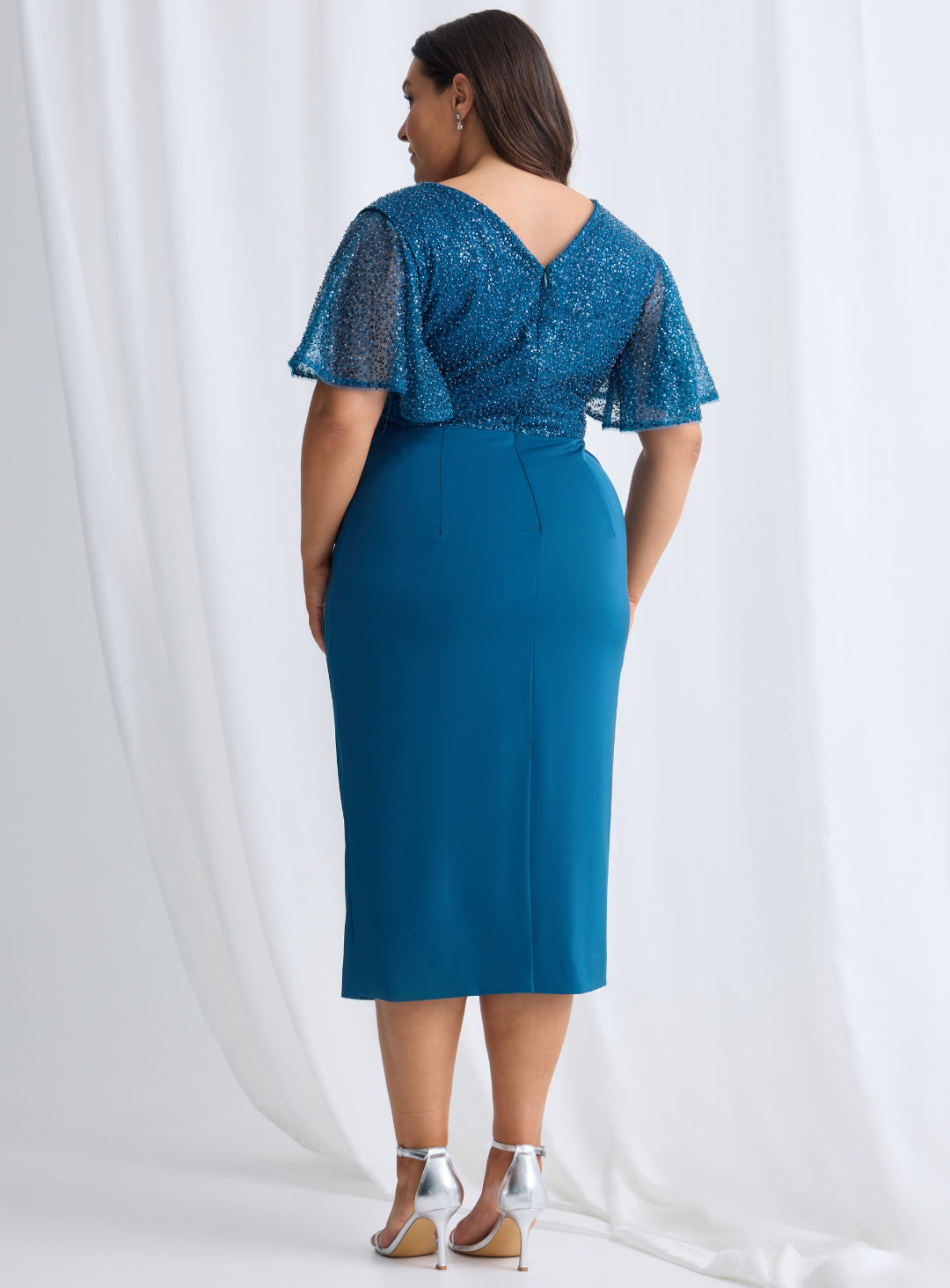 Joyce Beaded Midi - Dress - Trellis Lane