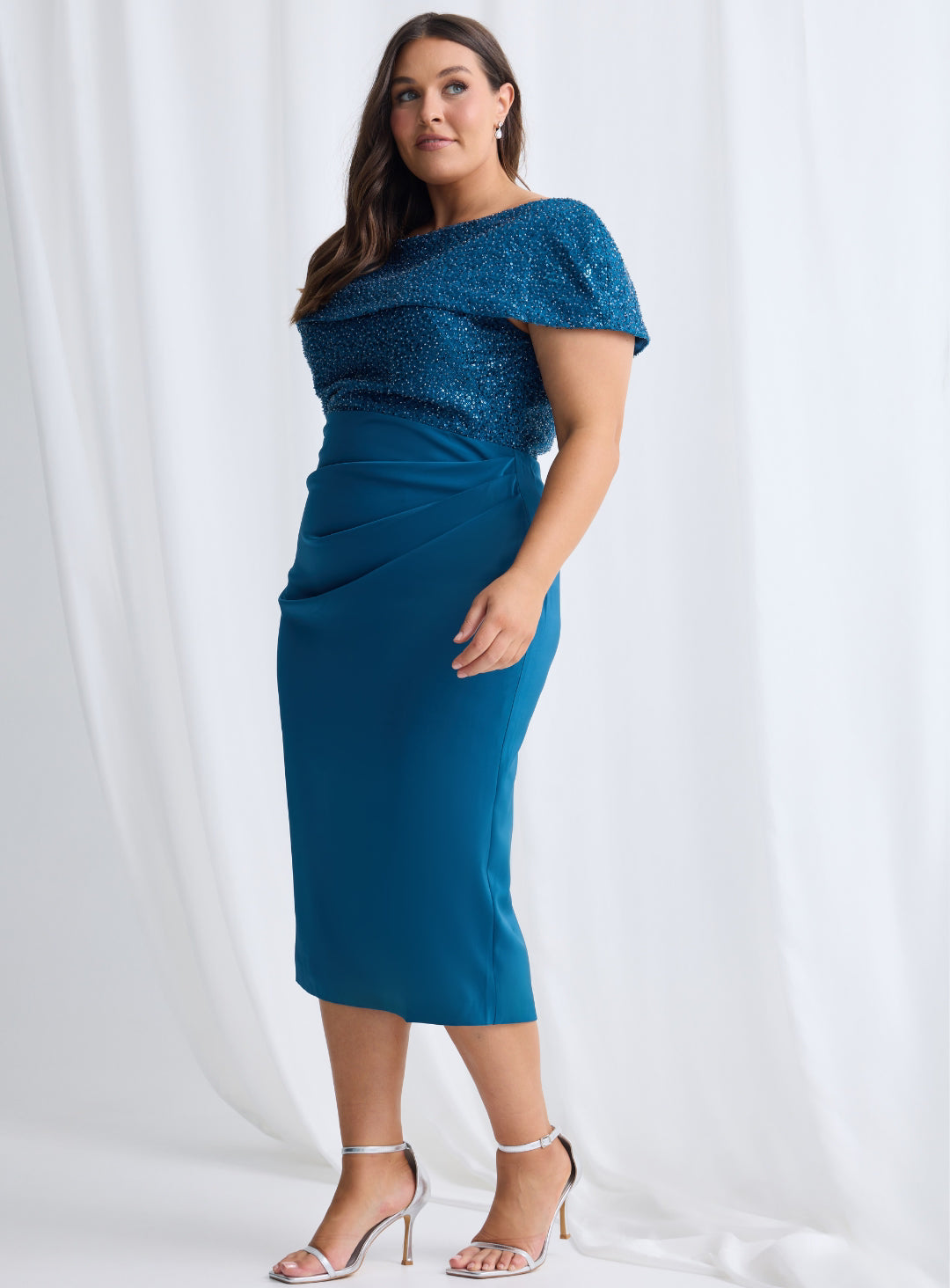 Veronica Midi - Dress - Trellis Lane