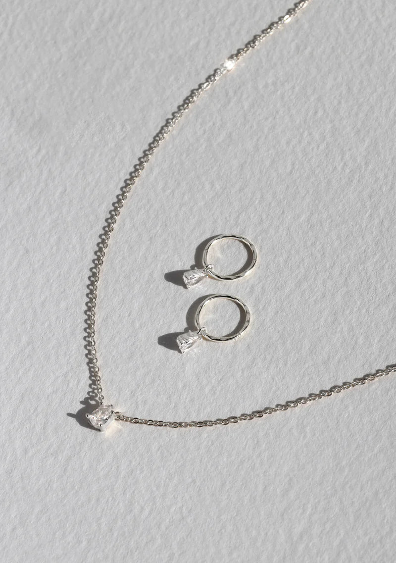 Valentine Necklace - Silver