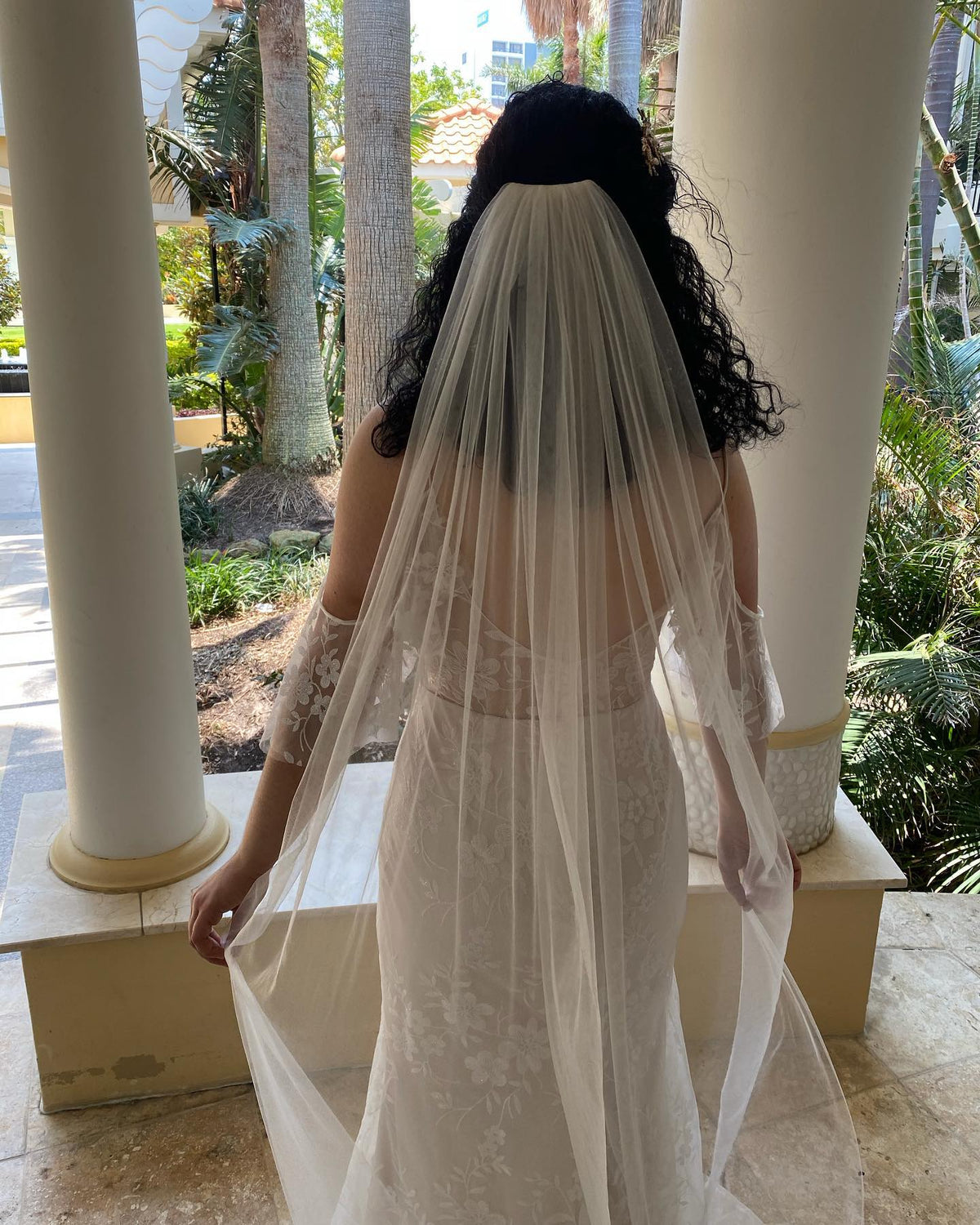 Paris Soft Tulle Chapel Veil - Accessory - Aus Veils